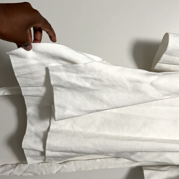 Off the shoulder tie bandage shirt (mossimo duty) - Picture 3 of 4